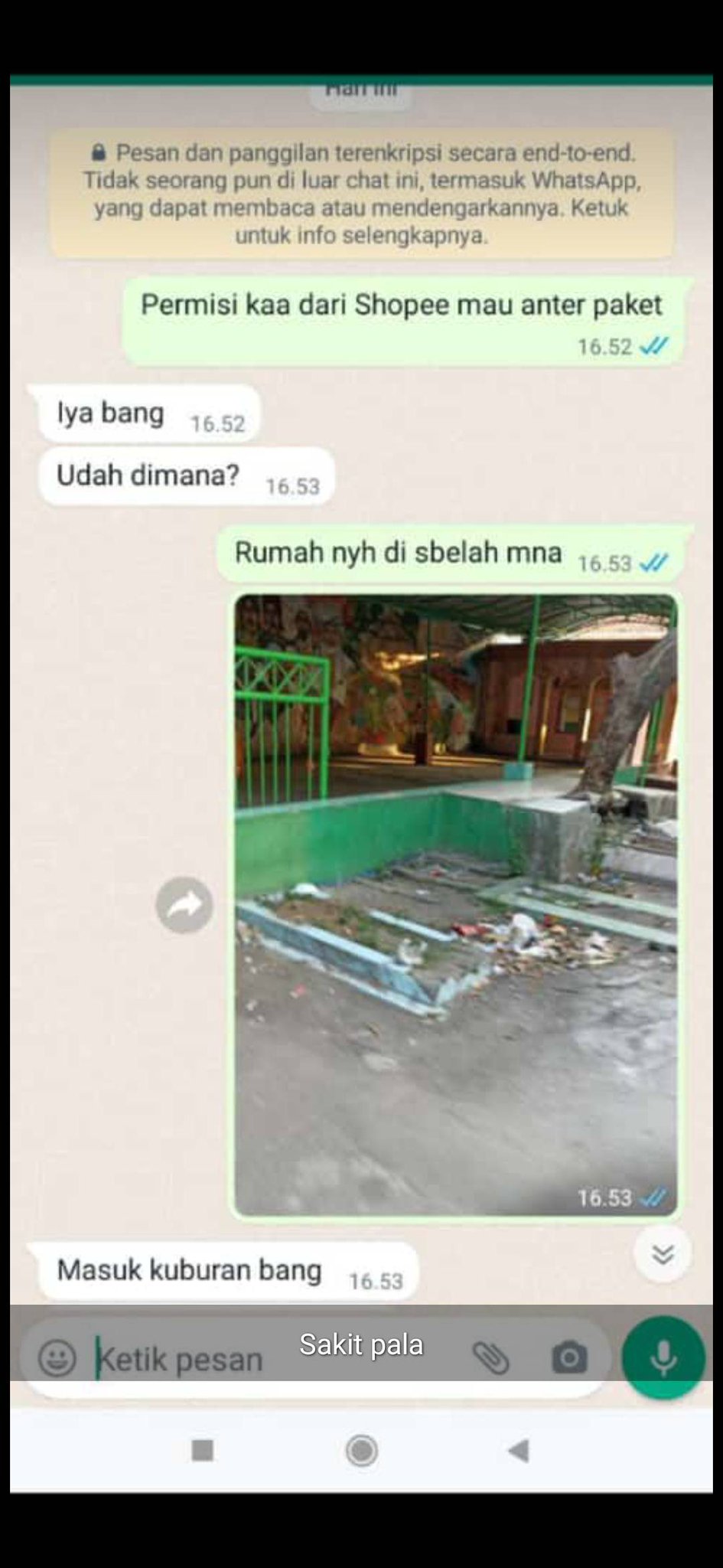 ngasih tahu patokan alamat rumah ke kurir paket © berbagai sumber ngasih tahu patokan alamat rumah ke kurir paket © berbagai sumber