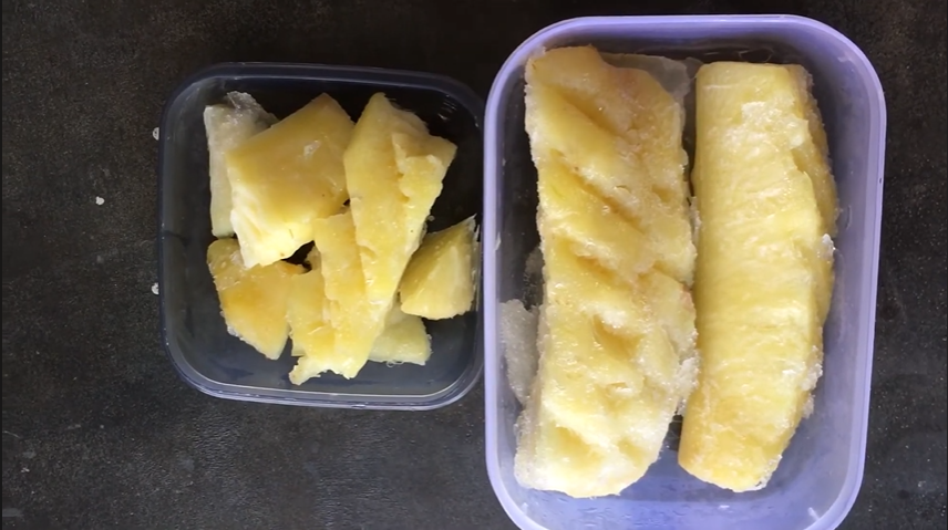 Cara menyimpan buah nanas yang sudah dipotong agar tetap segar hingga 1 bulan
