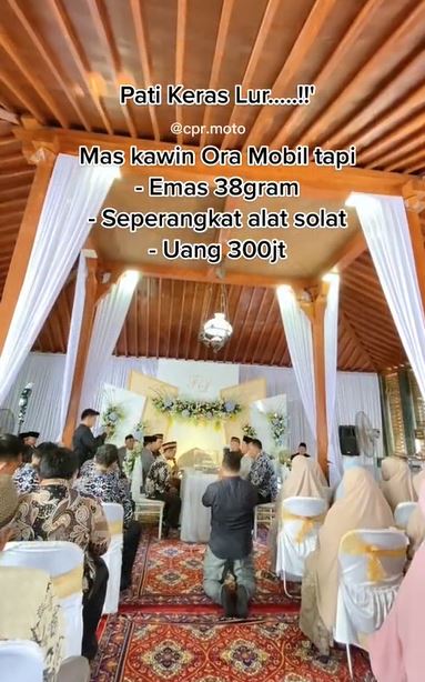 Penampakan fantastis Maskawin pernikahan di Pati TikTok Penampakan fantastis Maskawin pernikahan di Pati TikTok