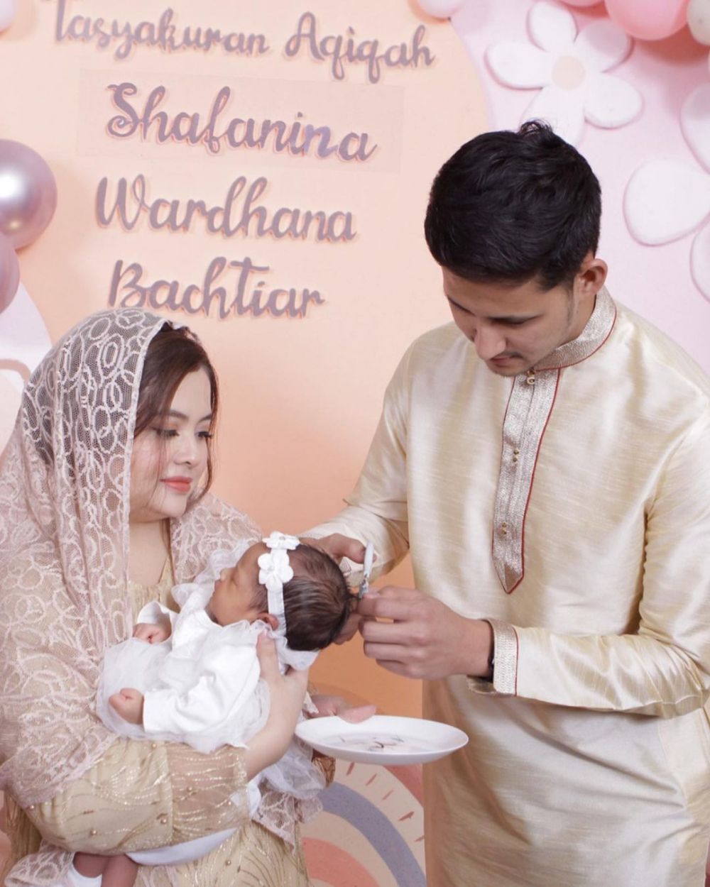 momen aqiqah anak kedua tasya kamila © berbagai sumber