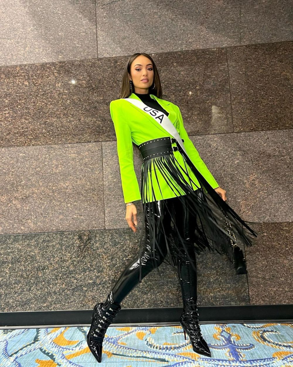 pesona r'bonney nola miss universe 2022 © berbagai sumber