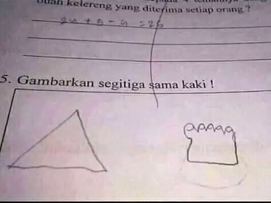 jawaban ngawur siswa saat ujian tulis © berbagai sumber jawaban ngawur siswa saat ujian tulis © berbagai sumber