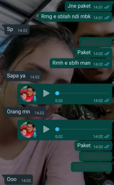 Chat lucu kurir mau antar paket ini endingnya penuh drama Berbagai sumber