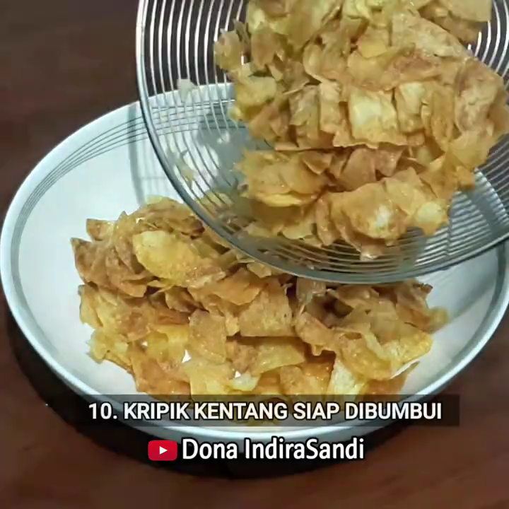 7 Trik bikin keripik kentang yang garing dan antimenempel saat digoreng