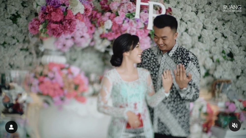 Acara lamaran Fay Nabila © 2023 brilio.net