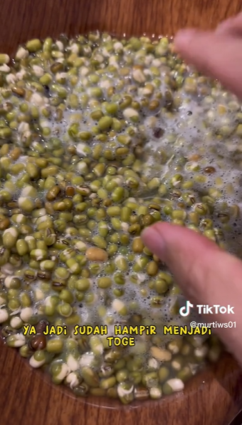 Pria ini niat bikin bubur tapi malah rendam kacang hijau kelamaan, endingnya bikin ngelus dada
