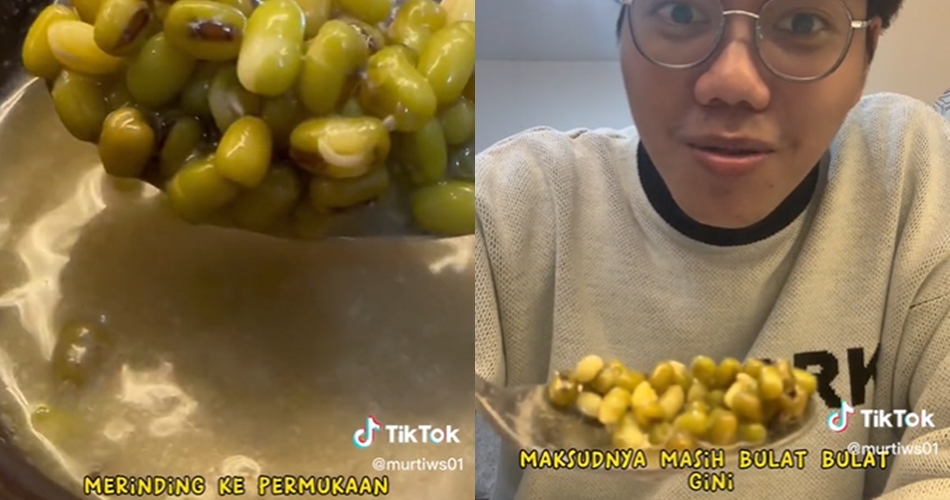 Pria ini niat bikin bubur tapi malah rendam kacang hijau kelamaan, endingnya bikin ngelus dada