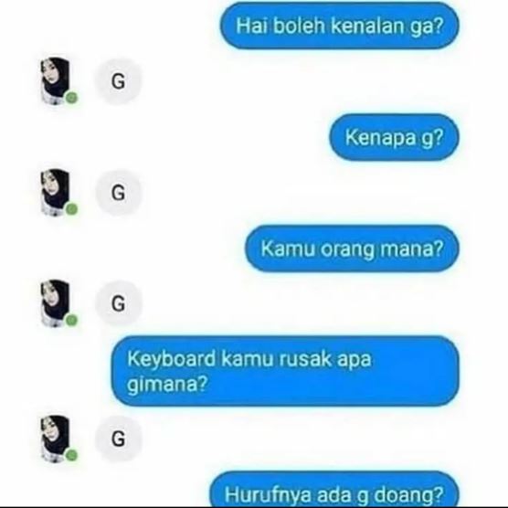 balasan chat cewek saat diajak kenalan cowok © 2022 berbagai sumber