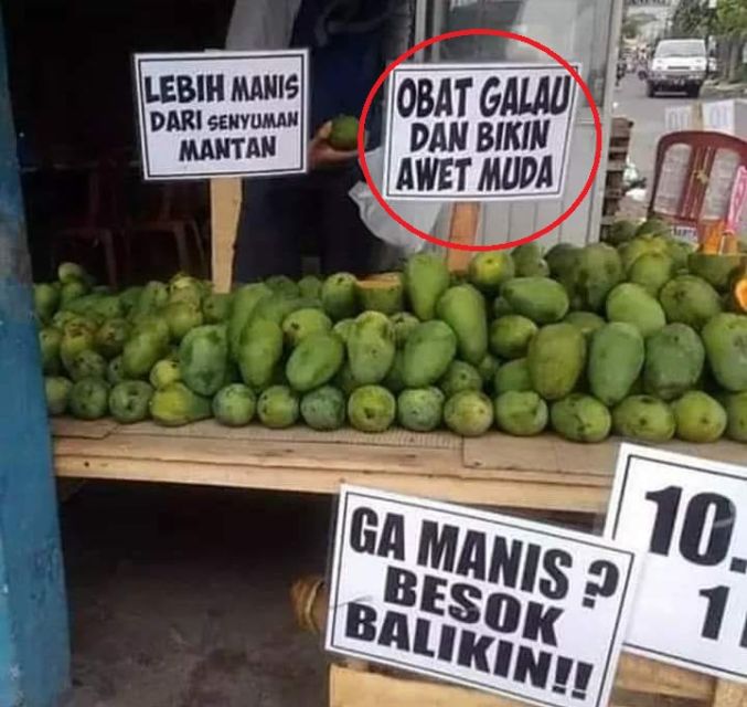 orang berdagang ini tulisannya nyeleneh © 2023 brilio.net orang berdagang ini tulisannya nyeleneh © 2023 brilio.net