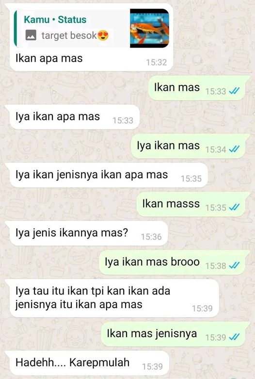 chat nggak nyambung nyambung © Berbagai sumber chat nggak nyambung nyambung © Berbagai sumber