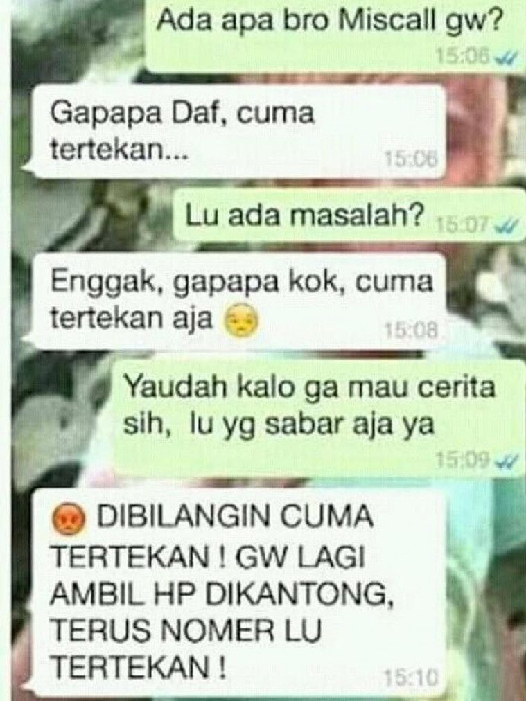 chat nggak nyambung nyambung © Berbagai sumber