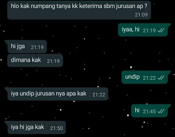 chat nggak nyambung nyambung © Berbagai sumber