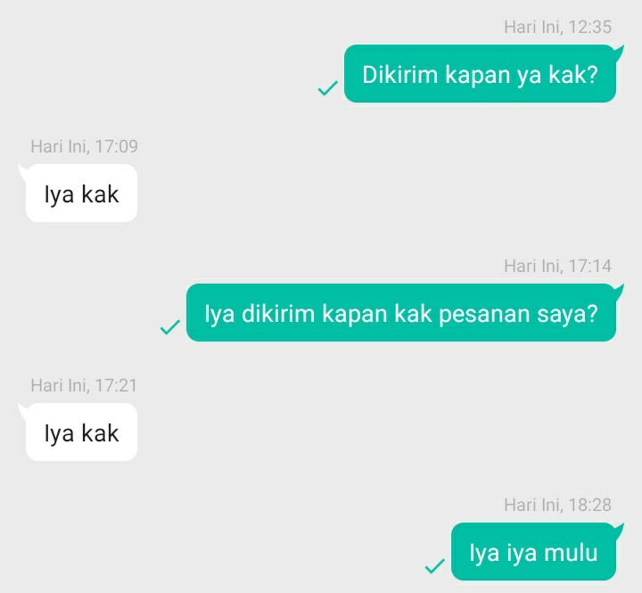 chat nggak nyambung nyambung © Berbagai sumber