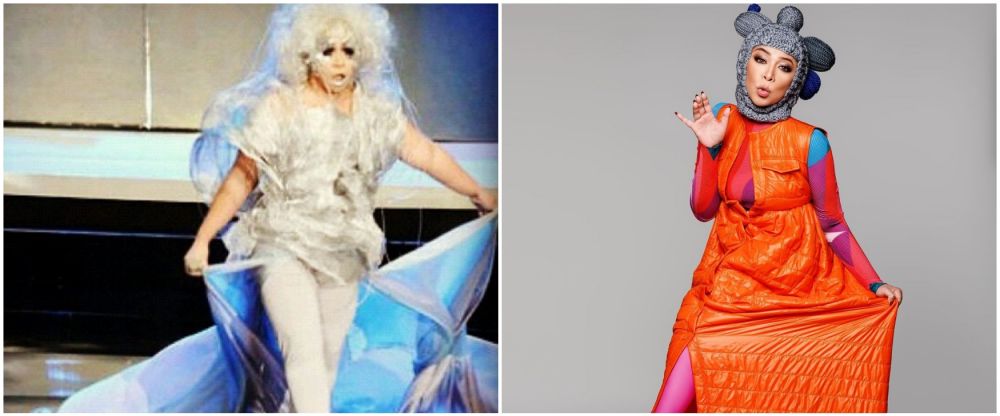 potret dulu dan kini Melly Goeslaw © Instagram potret dulu dan kini Melly Goeslaw © Instagram