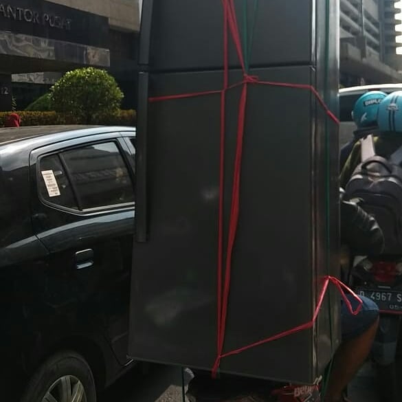 maksa bawa barang pakai kendaraan © berbagai sumber