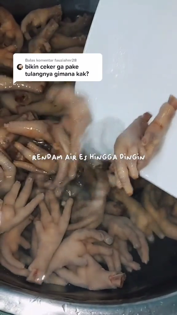 Hemat gas, ini cara merebus ceker agar empuk dalam 10 menit tanpa presto