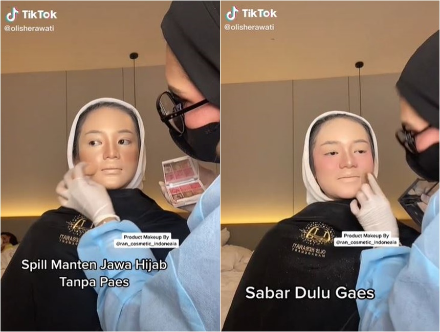 manten Jawa hijab usai dirias MUA ini bikin takjub © 2022 TikTok
