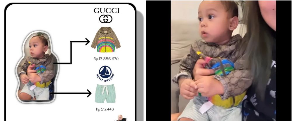 potret baby fatih pakai baju harga sultan © berbagai sumber