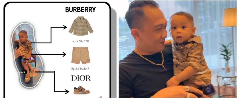 potret baby fatih pakai baju harga sultan © berbagai sumber