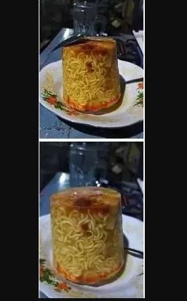 Potret benda beku dalam es Berbagai sumber