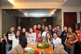 momen Ari Lasso rayakan ulang tahun © 2022 Instagram 