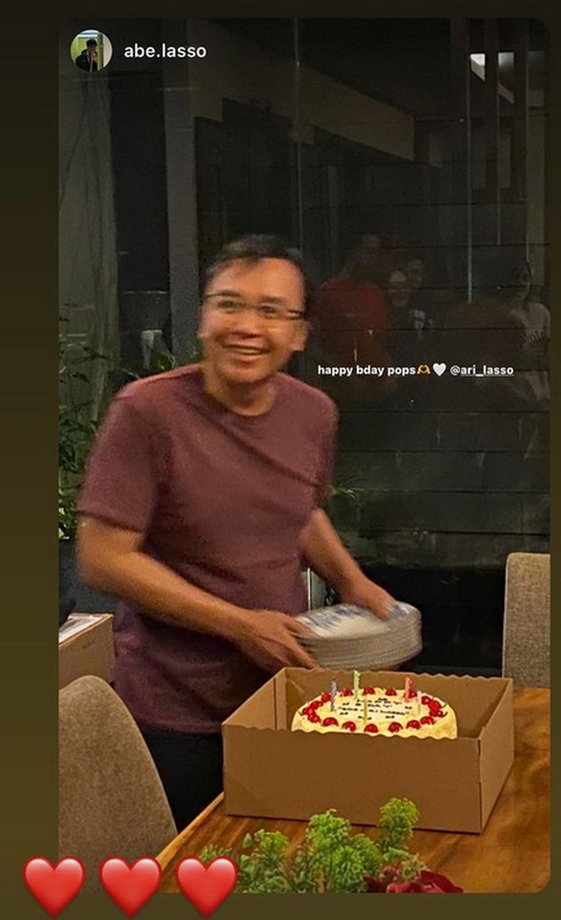 momen Ari Lasso rayakan ulang tahun © 2022 Instagram 