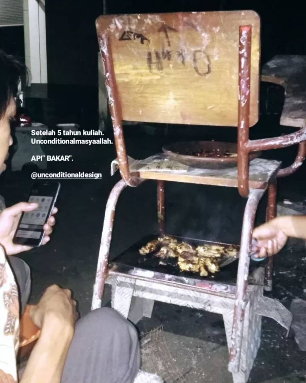 orang masak tapi salah tempat © berbagai sumber