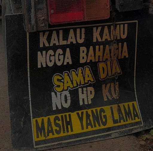 kalau sopir truk jadi sadboy © berbagai sumber