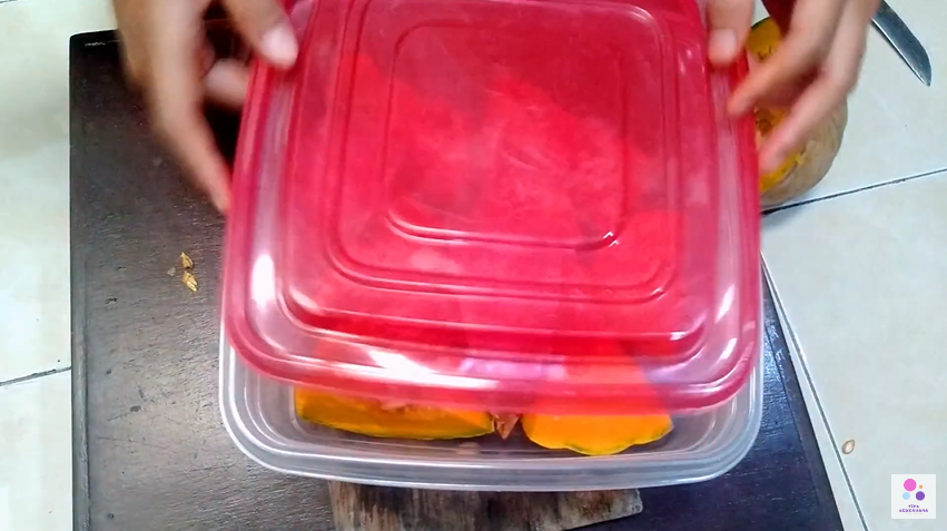 Cara menyimpan labu kuning yang sudah dipotong agar tidak busuk hingga 2 bulan