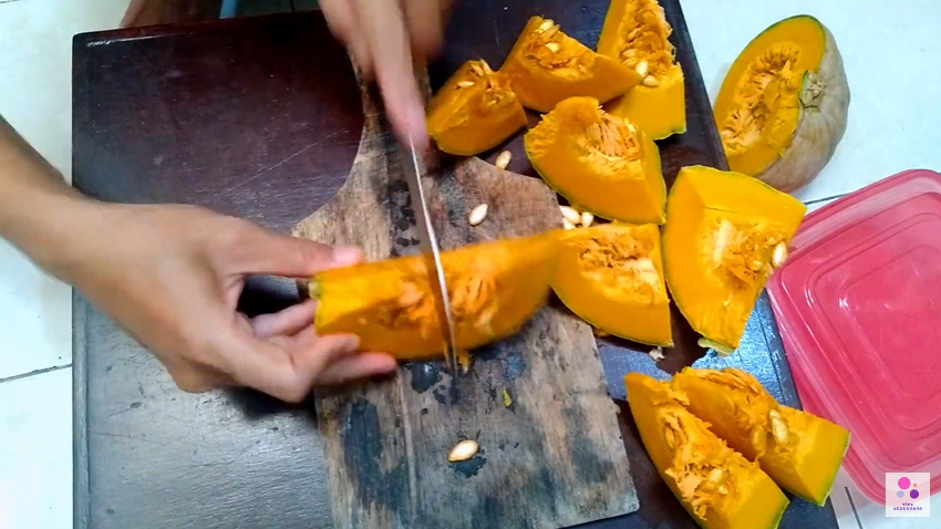 Cara menyimpan labu kuning yang sudah dipotong agar tidak busuk hingga 2 bulan