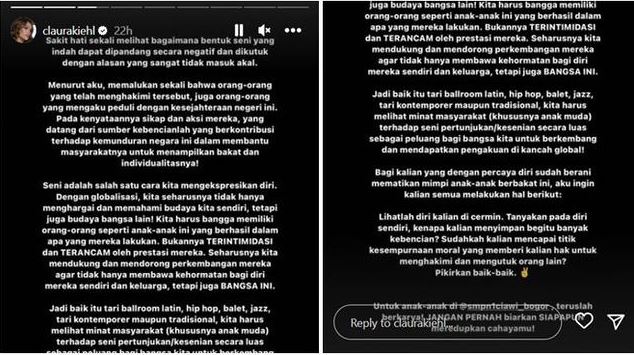 dukungan publik diberikan pada dua pelajar SMP jago dansa Berbagai sumber