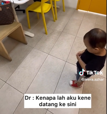 Takut disuntik, aksi bocah ini lucu  © 2023 brilio.net Takut disuntik, aksi bocah ini lucu  © 2023 brilio.net