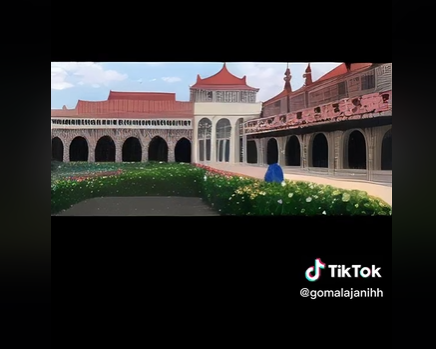 filter Tiktok Al Manga di Lawang Sewu © 2023 brilio.net filter Tiktok Al Manga di Lawang Sewu © 2023 brilio.net
