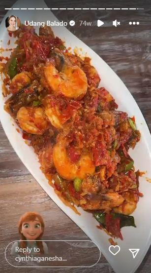 11 Kreasi masakan rumahan Cynthia Riza istri Giring, komplet dan menggugah selera