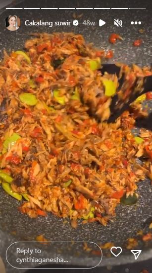 11 Kreasi masakan rumahan Cynthia Riza istri Giring, komplet dan menggugah selera