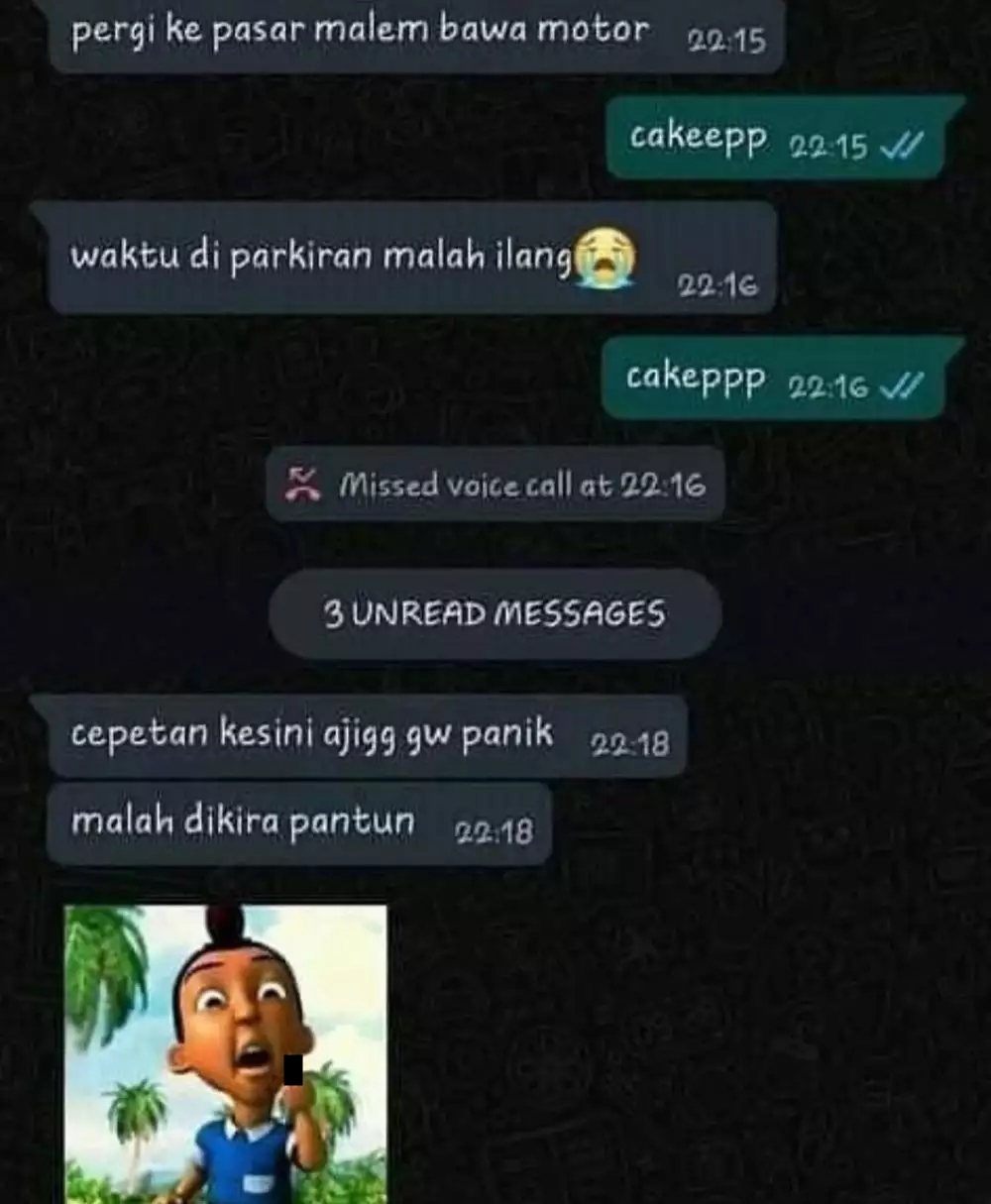 Chat kocak teman serius ending ngeselin © berbagai sumber Chat kocak teman serius ending ngeselin © berbagai sumber