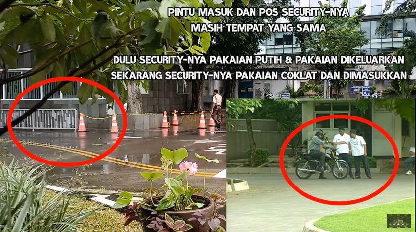 potret dulu dan kini lokasi syuting kantor dan universitas © 2022 berbagai sumber