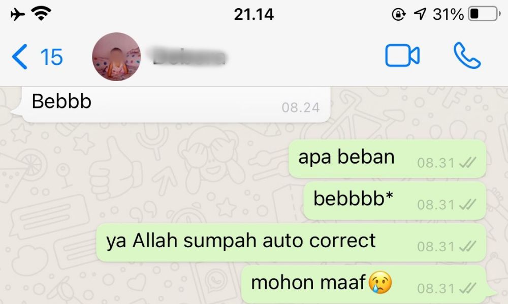 chat typo tapi disengaja banget © berbagai sumber
