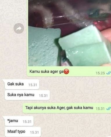 chat typo tapi disengaja banget © berbagai sumber