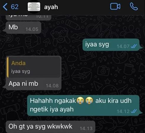 chat typo tapi disengaja banget © berbagai sumber chat typo tapi disengaja banget © berbagai sumber
