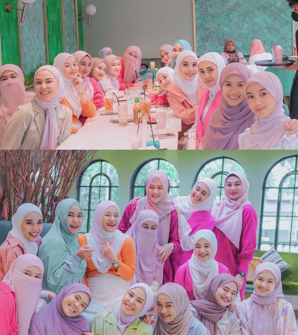 Momen Dinda Hauw kumpul geng seleb © 2022 Instagram Momen Dinda Hauw kumpul geng seleb © 2022 Instagram