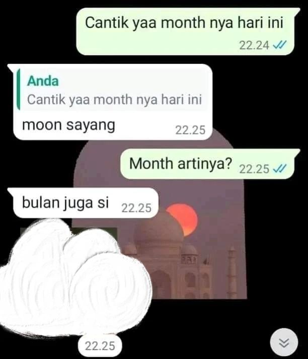 udah pakai bahasa Inggris malah typo © berbagai sumber