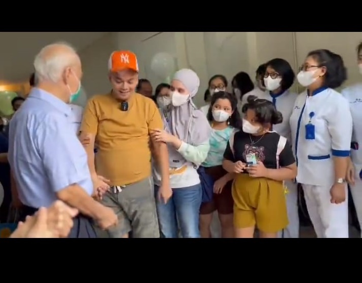 Momen Indra Bekti pulang © 2023 brilio.net