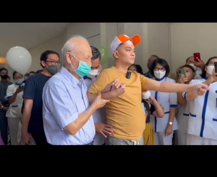 Momen Indra Bekti pulang © 2023 brilio.net