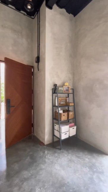 rumah low budget tanpa keramik © TikTok