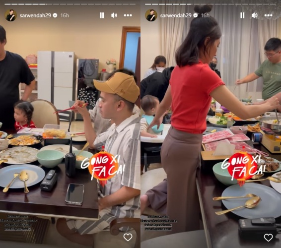 seleb rayakan Imlek 2023 © Instagram