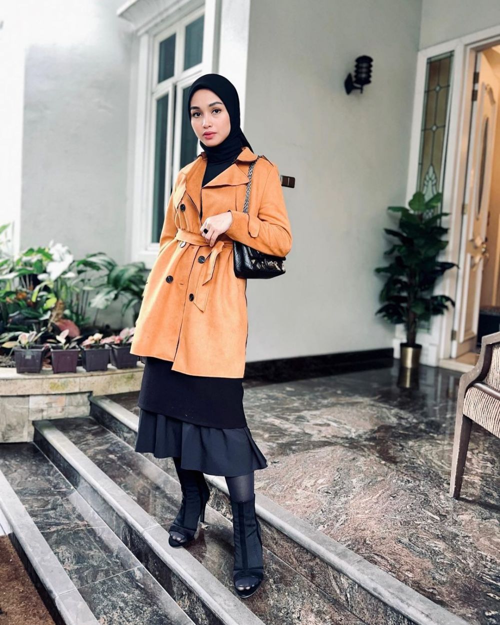 potret terbaru kinanti anak kang bahar © instagram