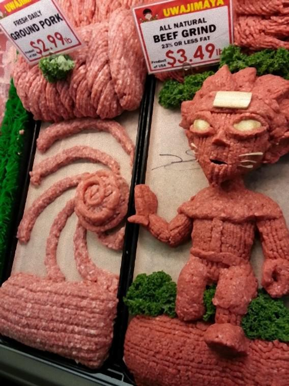 bentuk daging nyeleneh © berbagai sumber