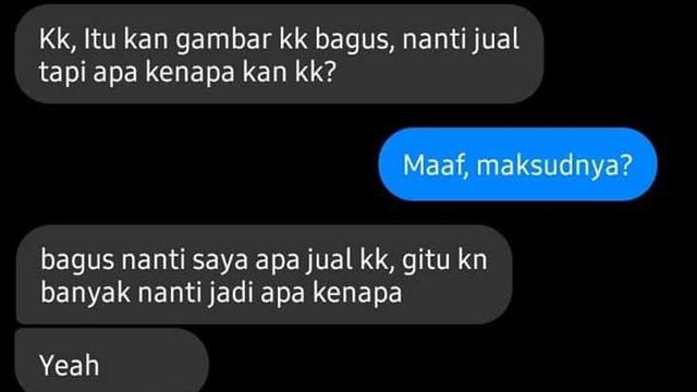 potret chat orang gagal paham © berbagai sumber