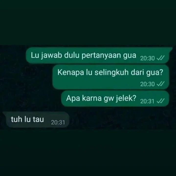 chat tapi balasannya malah nggak sesuai harapan © berbagai sumber